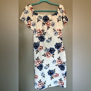 Off the shoulder dress